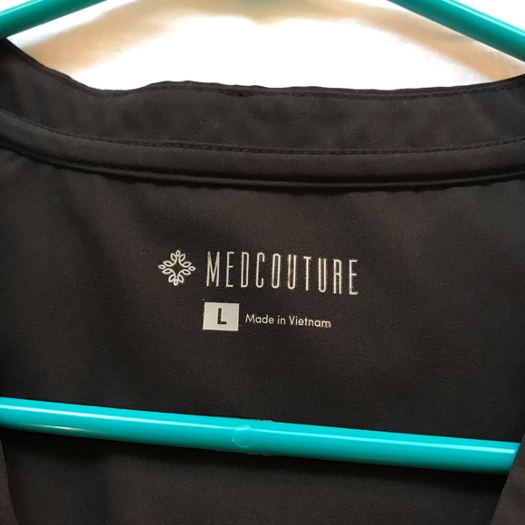 Black Medical Scrubs - Picture 2 of 7